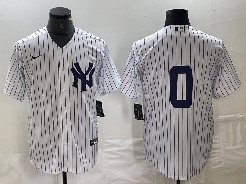 Men's New York Yankees Marcus Stroman #0 White Home Limited Jersey